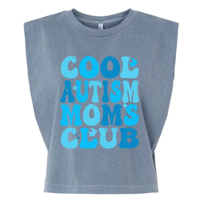 Cool Autism Moms Club Autism Awareness Mama Mom Mothers Day Garment-Dyed Women's Muscle Tee