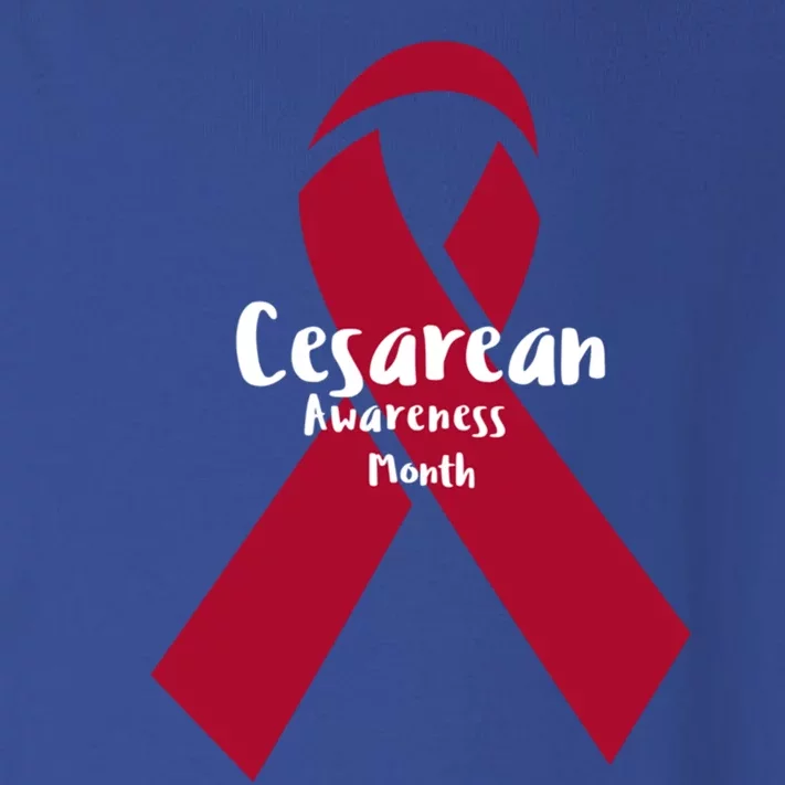 Cesarean Awareness Month Gift Toddler Long Sleeve Shirt