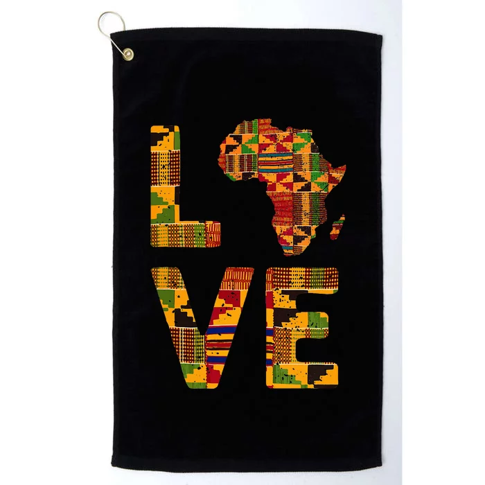 Cool Africa Map For Women Traditional Africa Kente Cloth Platinum Collection Golf Towel