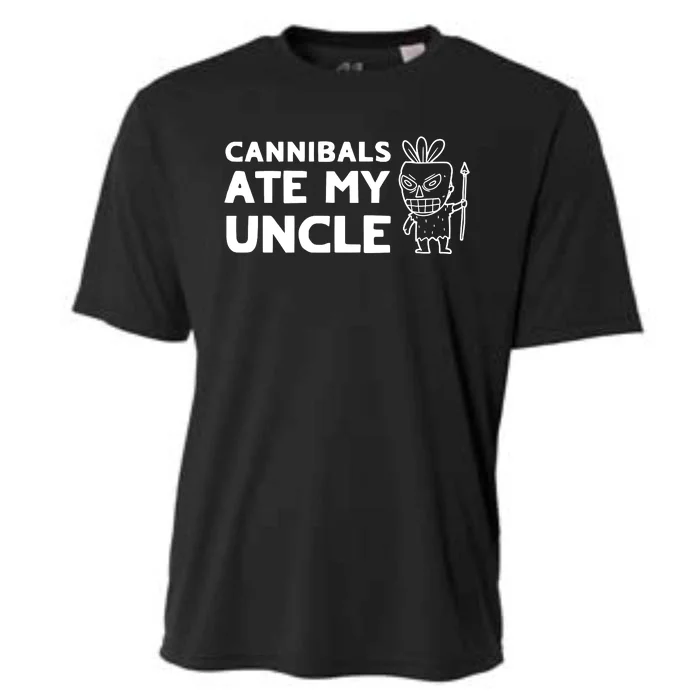 Cannibals Ate My Uncle Joe Biden Trump Saying Funny Cooling Performance Crew T-Shirt