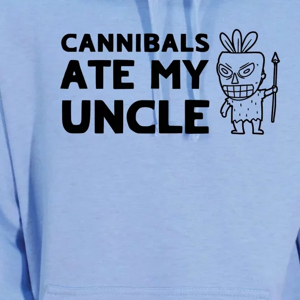 Cannibals Ate My Uncle Joe Biden Trump Saying Funny Unisex Surf Hoodie