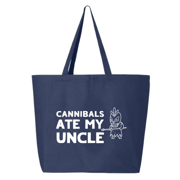 Cannibals Ate My Uncle Joe Biden Trump Saying Funny 25L Jumbo Tote