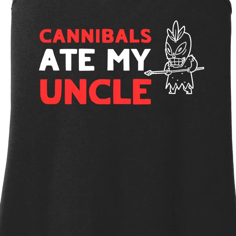 Cannibals Ate My Uncle Joe Biden Trump Saying Funny Ladies Essential Tank