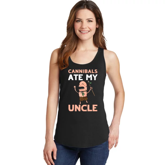 Cannibals Ate My Uncle Joe Biden Trump Saying Funny Ladies Essential Tank