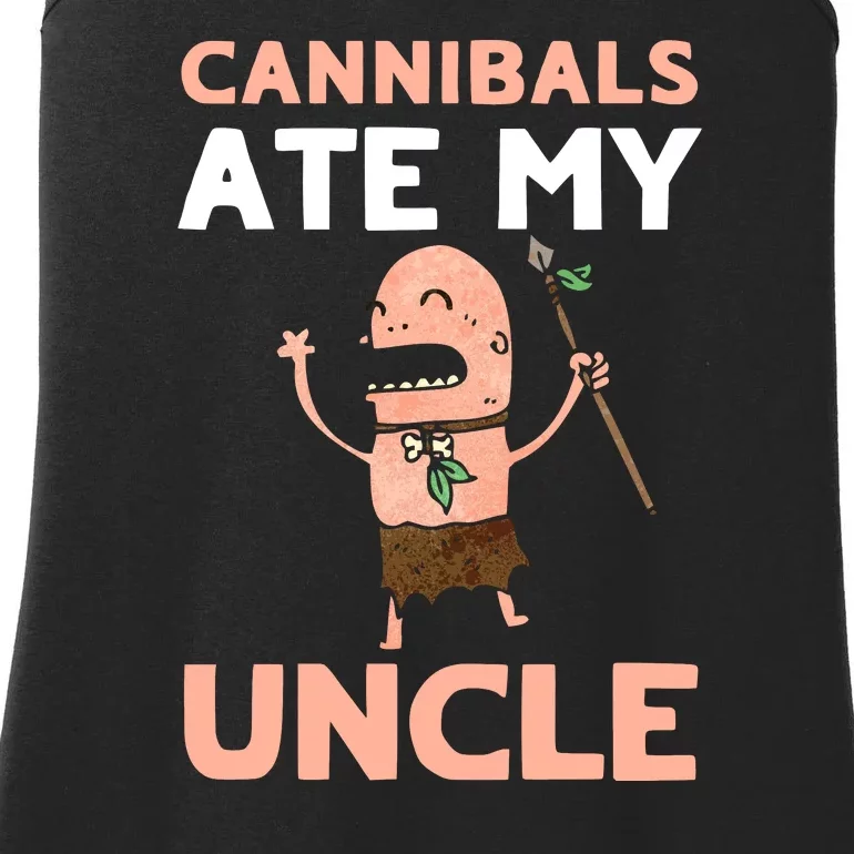 Cannibals Ate My Uncle Joe Biden Trump Saying Funny Ladies Essential Tank