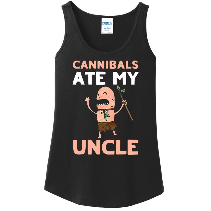 Cannibals Ate My Uncle Joe Biden Trump Saying Funny Ladies Essential Tank