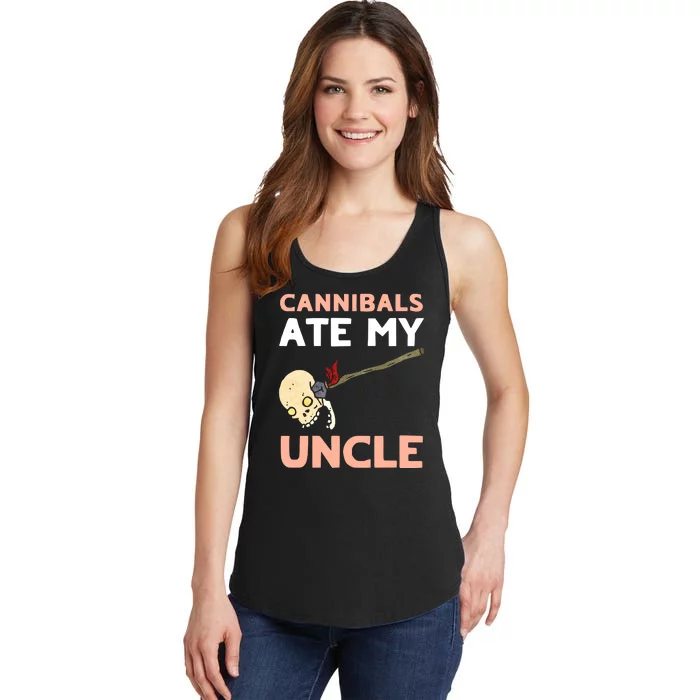 Cannibals Ate My Uncle Joe Biden Trump Saying Funny Ladies Essential Tank