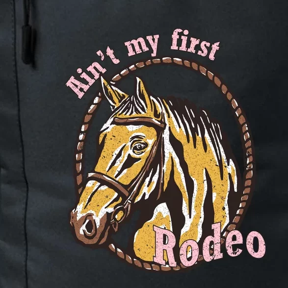 Cowboy Ain't My First Rodeo Daily Commute Backpack