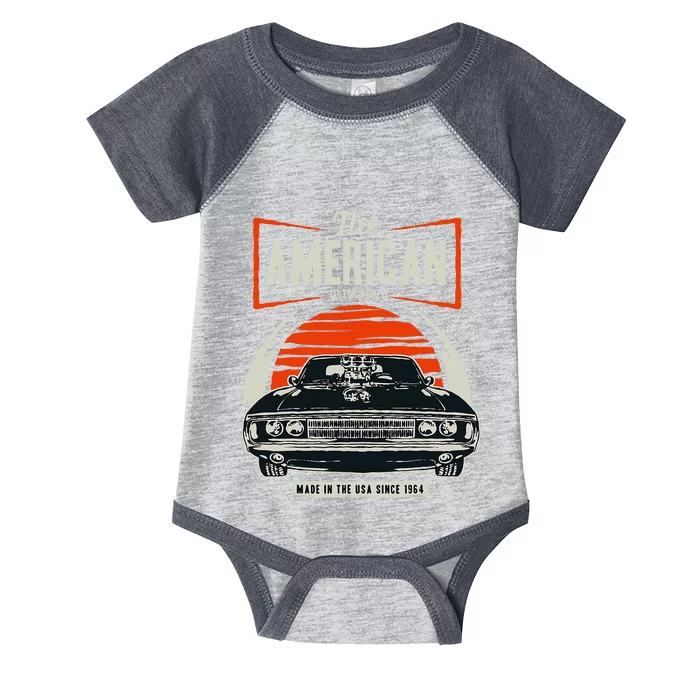 Classic American Muscle Cars Novelty Infant Baby Jersey Bodysuit