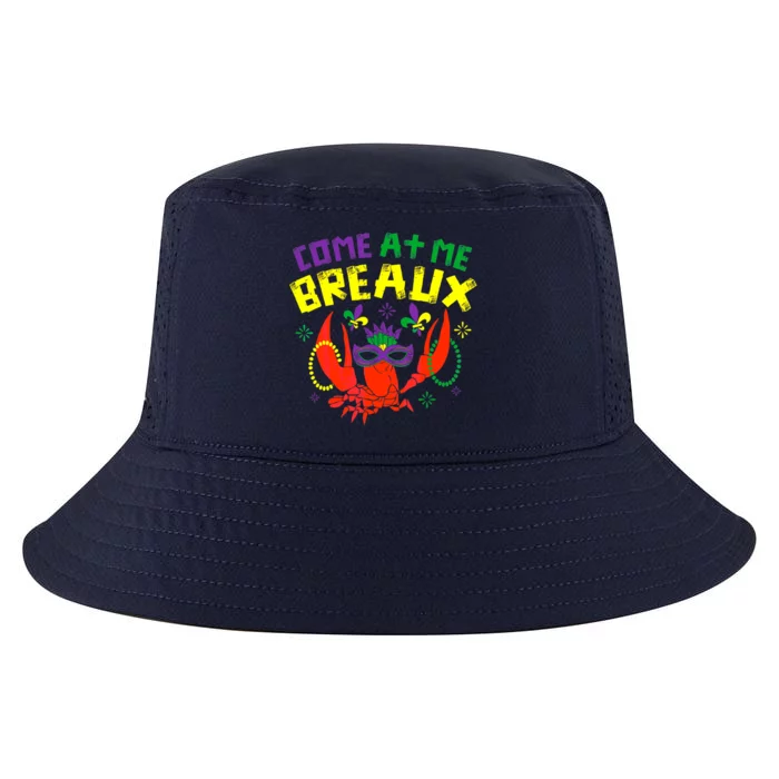 Come At Me Breaux Crawfish Beads Funny Mardi Gras Carnival Gift Cool Comfort Performance Bucket Hat