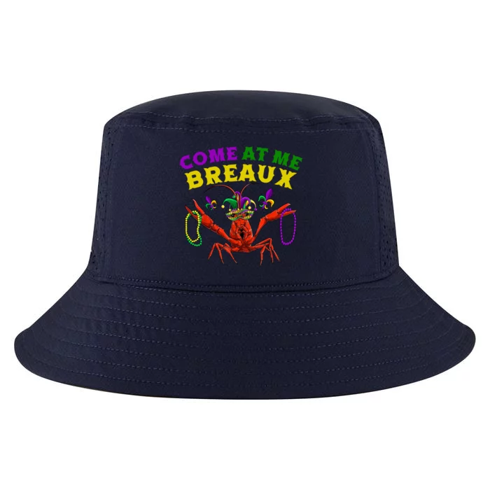 Come At Me Breaux Crawfish Beads Funny Mardi Gras Carnival Gift Cool Comfort Performance Bucket Hat