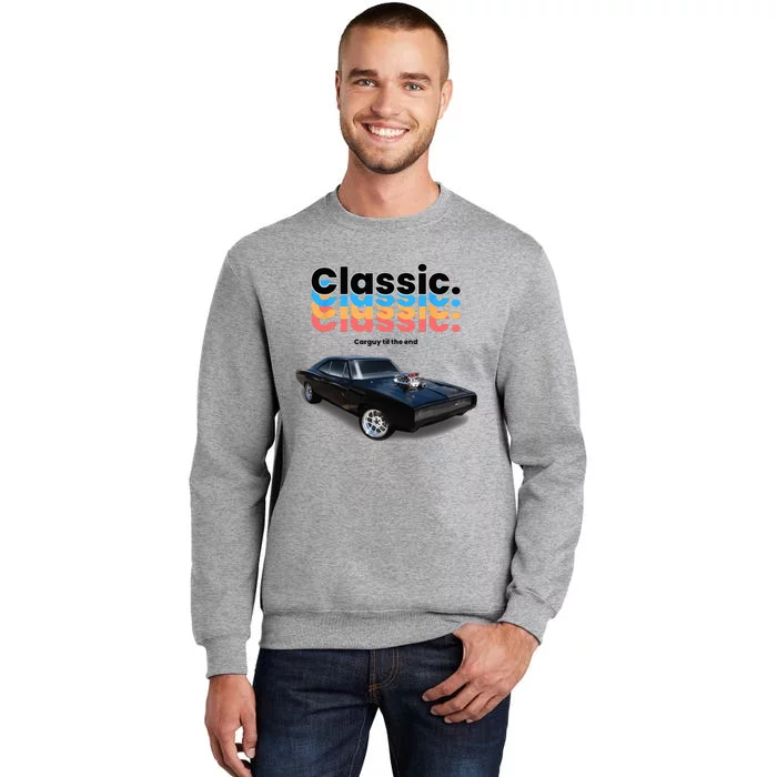 Classic American Muscle Car Tall Sweatshirt