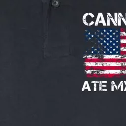 Cannibals Ate My Uncle Us Flag Biden Vinatge Softstyle Adult Sport Polo