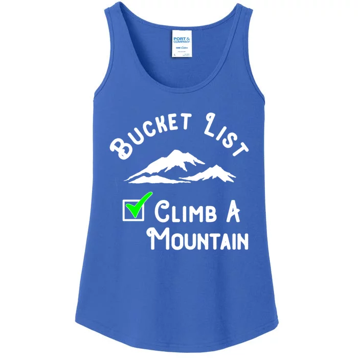 Climb A Mountain Gift Ladies Essential Tank