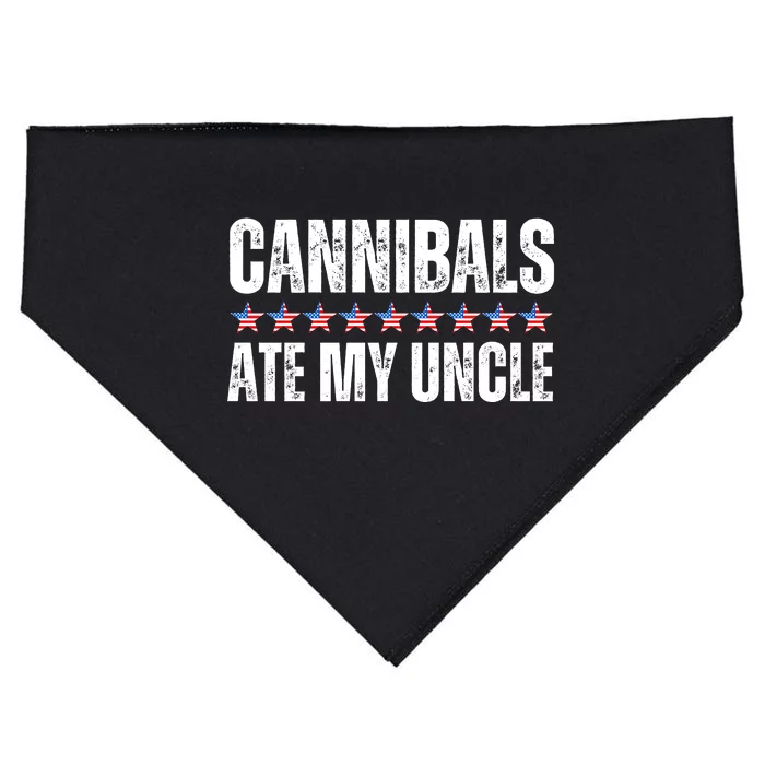 Cannibals Ate My Uncle Vintage USA-Made Doggie Bandana