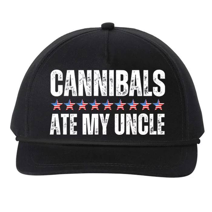 Cannibals Ate My Uncle Vintage Snapback Five-Panel Rope Hat