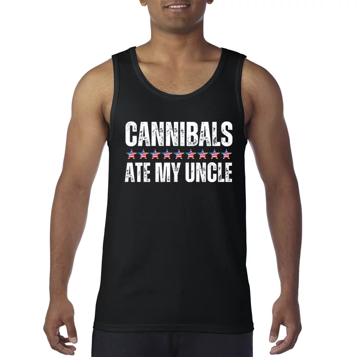 Cannibals Ate My Uncle Vintage Tank Top