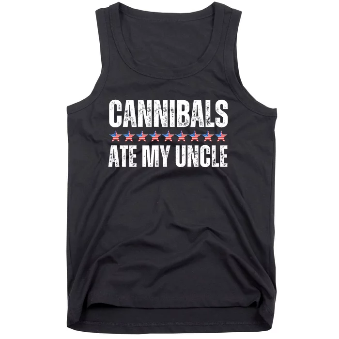 Cannibals Ate My Uncle Vintage Tank Top