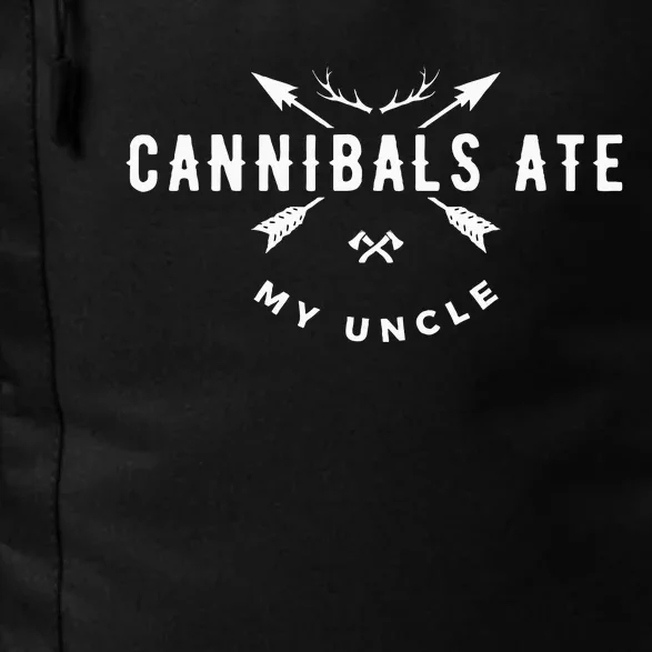 Cannibals Ate My Uncle Joe Biden Political Parody Daily Commute Backpack