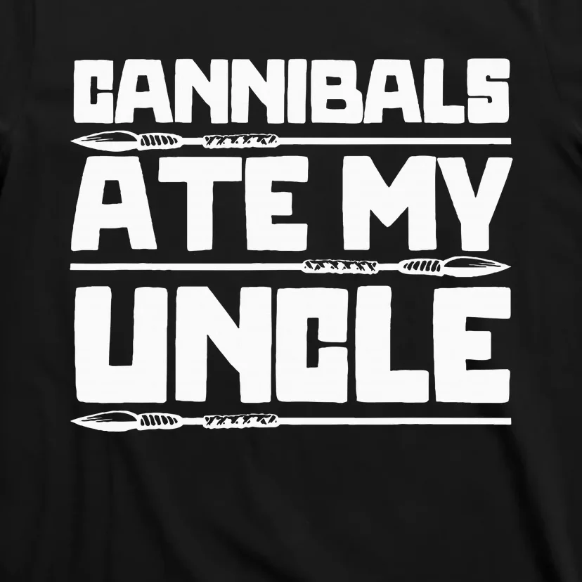 Cannibals Ate My Uncle Joe Biden Political Satire Trump 2024 T-Shirt