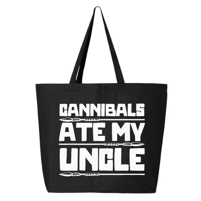 Cannibals Ate My Uncle Joe Biden Political Satire Trump 2024 25L Jumbo Tote