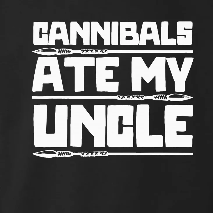 Cannibals Ate My Uncle Joe Biden Political Satire Trump 2024 Toddler Hoodie