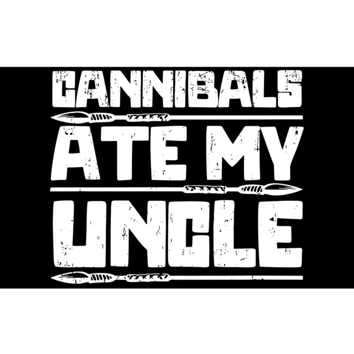 Cannibals Ate My Uncle Joe Biden Political Satire Trump 2024 Bumper Sticker