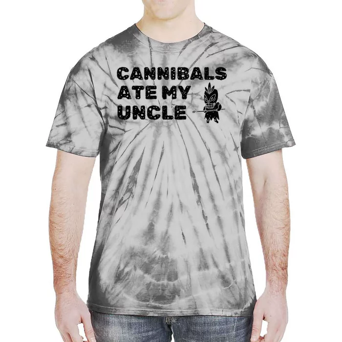 Cannibals Ate My Uncle Joe Biden Saying Funny Trump 2024 Tie-Dye T-Shirt