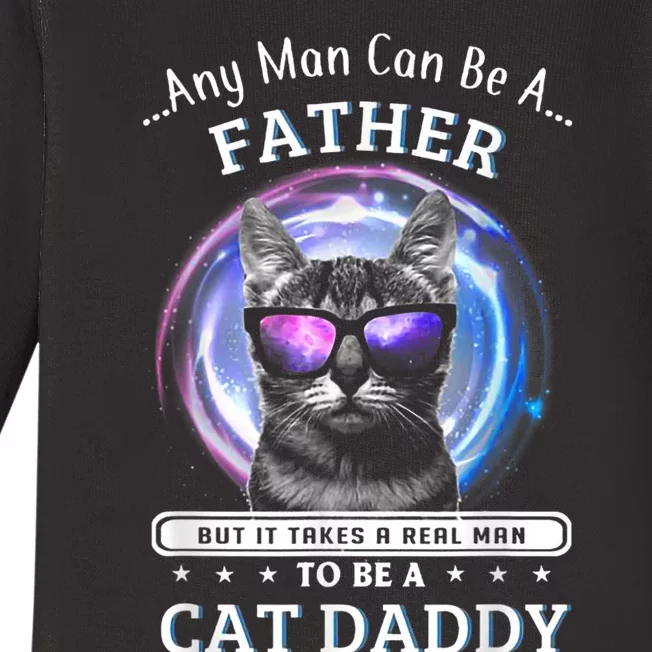 Cat Any Man Can Be A Father But It Ake Someone Special Baby Long Sleeve Bodysuit