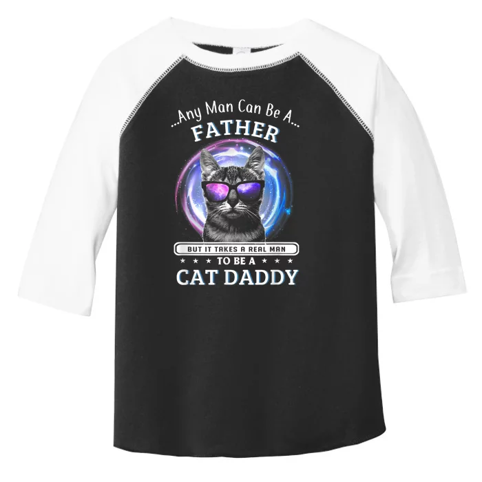 Cat Any Man Can Be A Father But It Ake Someone Special Toddler Fine Jersey T-Shirt