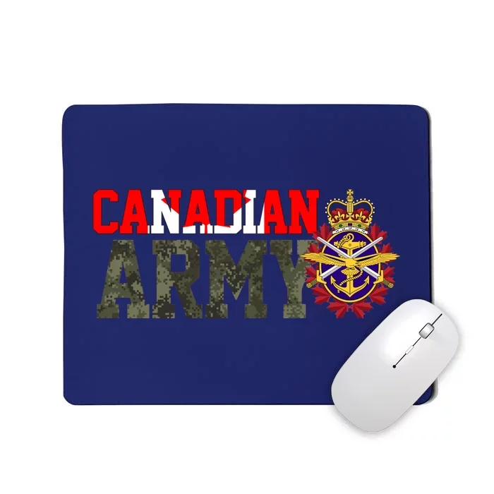 Canadian Army Military Veteran Mousepad