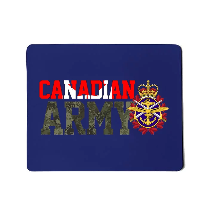 Canadian Army Military Veteran Mousepad