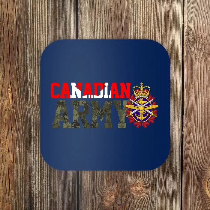 Canadian Army Military Veteran Coaster