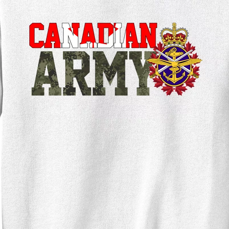 Canadian Army Military Veteran Sweatshirt