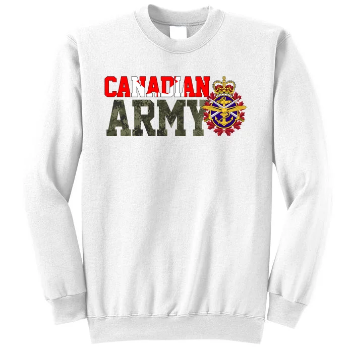 Canadian Army Military Veteran Sweatshirt