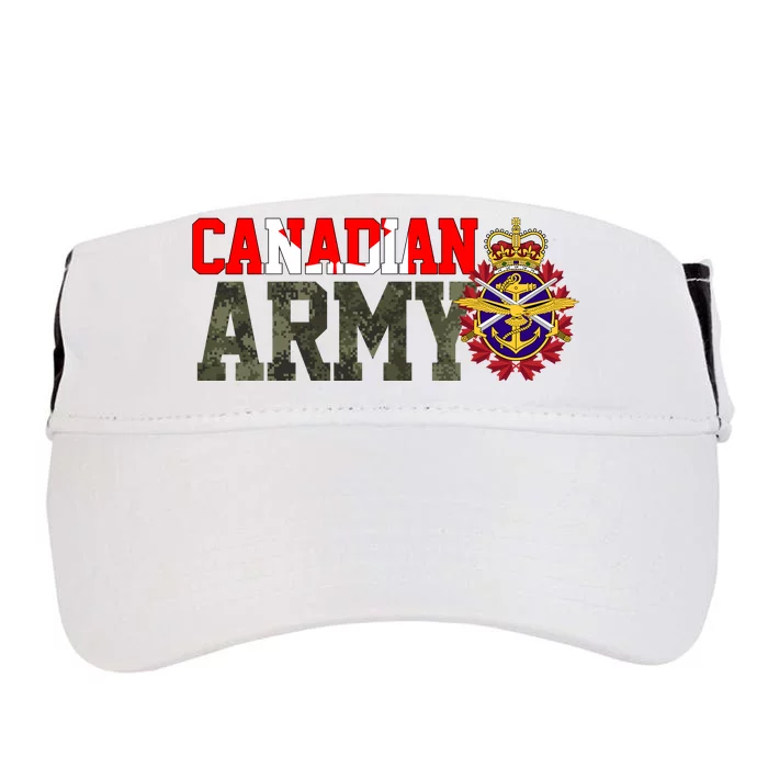 Canadian Army Military Veteran Adult Drive Performance Visor