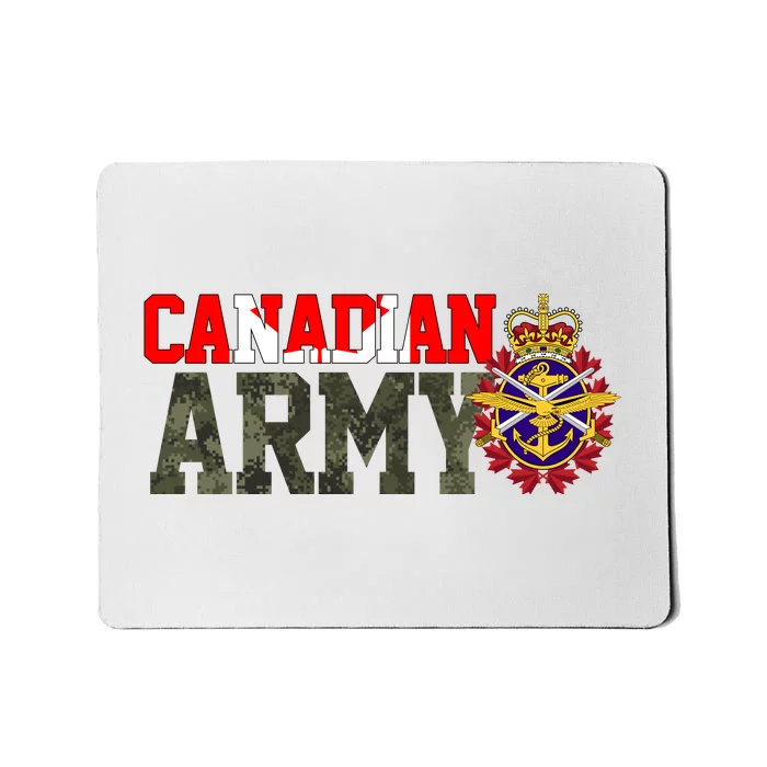 Canadian Army Military Veteran Mousepad