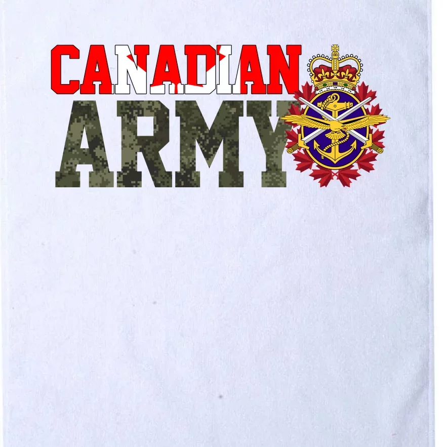 Canadian Army Military Veteran Platinum Collection Golf Towel