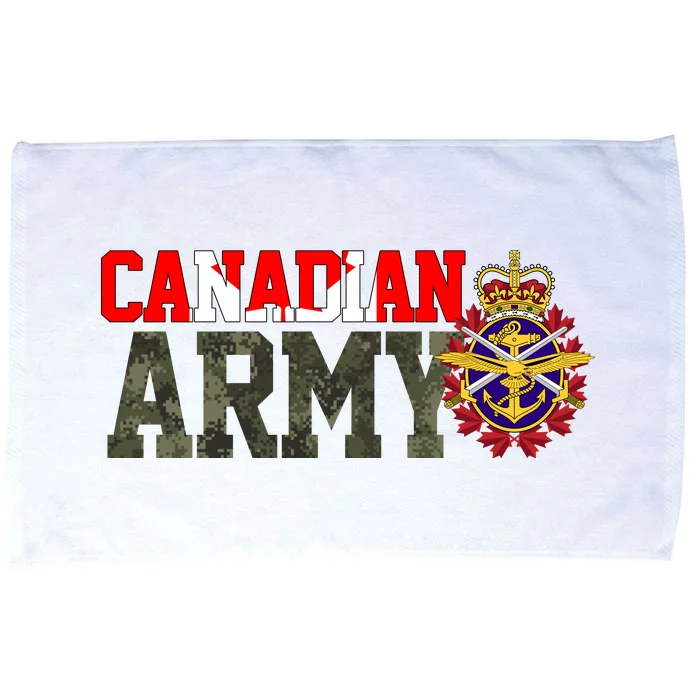 Canadian Army Military Veteran Microfiber Hand Towel