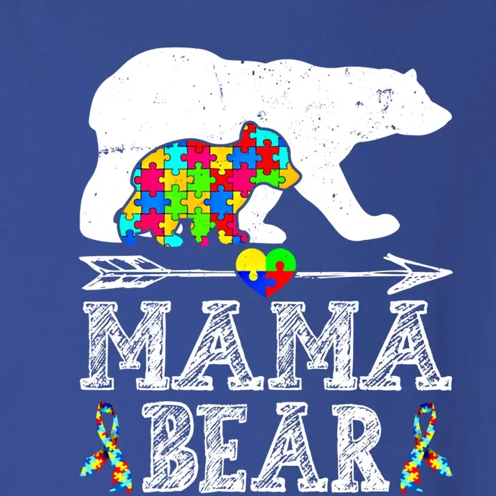 Cute Autism Mama Bear Awareness Family Lover Gift Toddler Long Sleeve Shirt