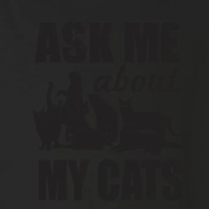 Cute Ask Me About My Cats Toddler Long Sleeve Shirt