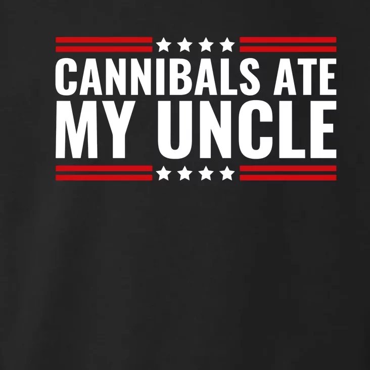 Cannibals Ate My Uncle Joe Biden Political Satire Trump 2024 Toddler Hoodie