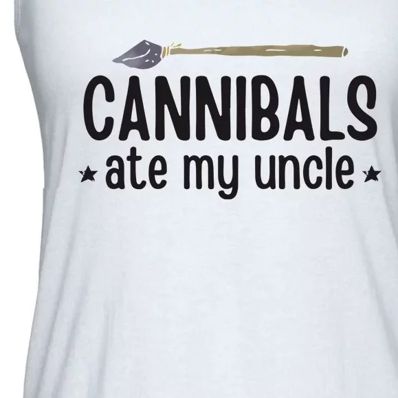 Cannibals Ate My Uncle Ladies Essential Flowy Tank