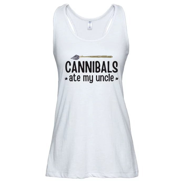 Cannibals Ate My Uncle Ladies Essential Flowy Tank