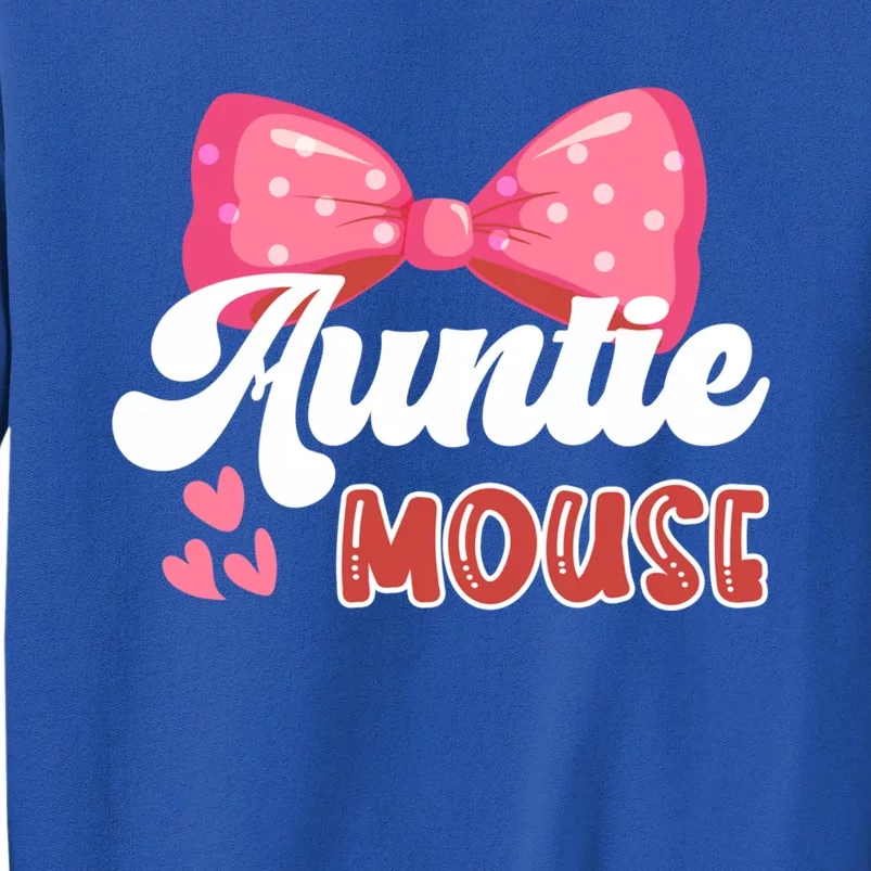 Cute Auntie Mouse Nephew Niece Aunt Meaningful Gift Sweatshirt