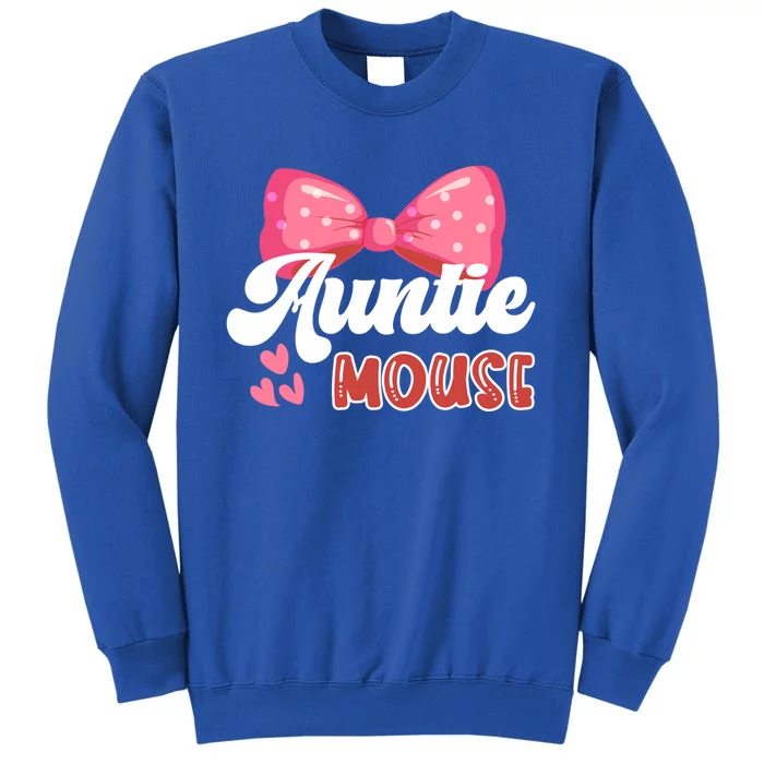 Cute Auntie Mouse Nephew Niece Aunt Meaningful Gift Sweatshirt