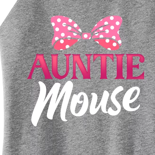 Cute Auntie Mouse Niece Nephew Aunt Gift Women’s Perfect Tri Rocker Tank