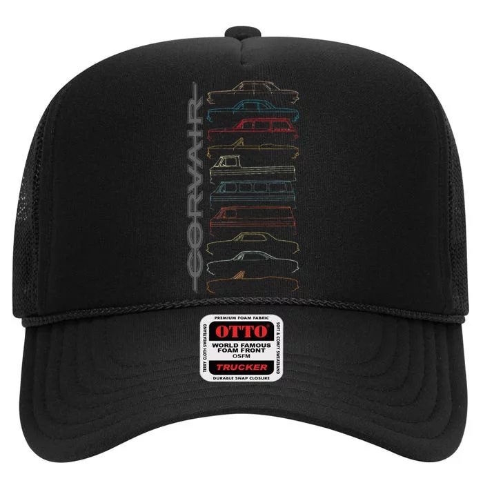 Corvair All Models High Crown Mesh Trucker Hat