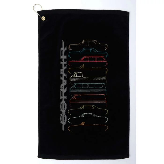 Corvair All Models Platinum Collection Golf Towel