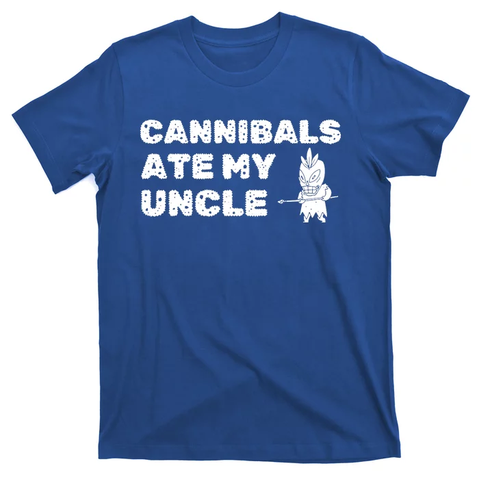 Cannibals Ate My Uncle Joe Biden Political Satire Trump 2024 T-Shirt